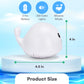 Kicko Led Whale Bath Toy Sprinkler - Light Up Baby Bath Toys- Color-Changing - Silicone Whale Baby Toy Water Sprayer - Easy To U