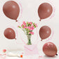 Double Stuffed Dusty Pink Balloon Arch, Double Pink Balloons Different Sizes 18/12/10/5 Inch,Pastel Blush Pink Balloons Garland