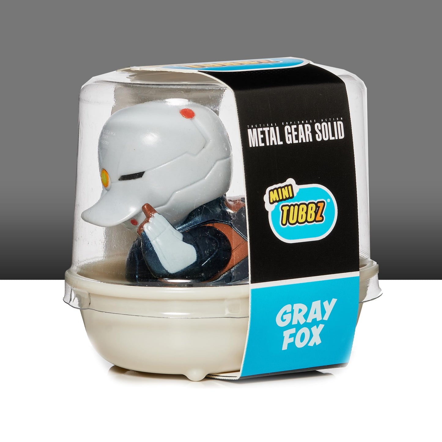 Tubbz Mini: Metal Gear Solid - Grey Fox Cosplaying Rubber Duck Vinyl Figure