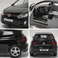 ERBADIHAGO Model Car Volkswagen Golf GTI Toy Car 1/36 Model Cars Metal Collect Car with Pull Back Toy Cars for Boys Children(Bla