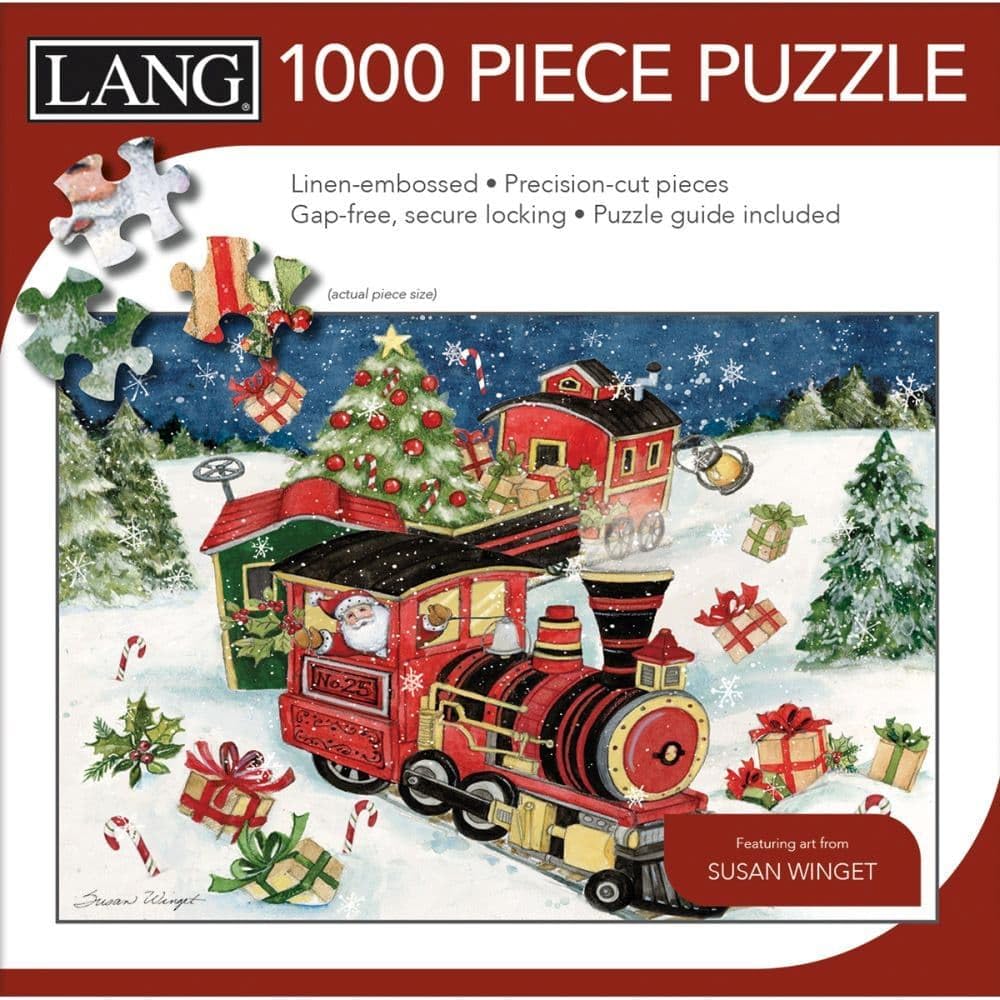 Lang - 1000 Piece Puzzle -Nuter Suite  Artwork by Tim Coffey - Linen Finish - 29? x 20 Completed