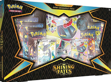Pokemon Trading Card Game Shining Fates Dragapult VMAX enhanced Collection [7 Booster Packs  2 Promo Cards  Oversize Card & Coin]
