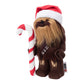 Manhattan Toy Chewbacca Holiday Plush, 12 Inch, Multicolor, Model 346840, Soft Polyester Stuffed Animal