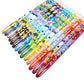 Pororo Plastic Twist Up Crayons Color Pencils 14 Pens
