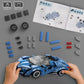 High Godo Moc Racing Sports Car Building Blocks Set, Technique And Engineering Super Vehicle Building Kits,Cool Simulation Supercar Model Gifts For Car Lovers And Kids Age 6+ (327 Pieces)