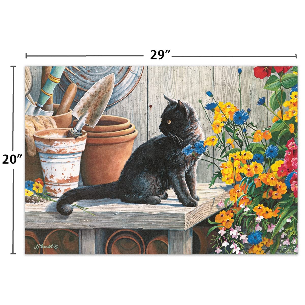 Lang Green Paw Puzzle - 1000 Pc (5038050)