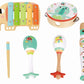 Tookyland Musical Instrument Play Set  6Pcs  Toy Percussion And Recorder, Ages 18M+