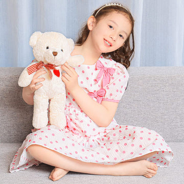 Yeqivo Small Teddy Bear Cute Teddy Bear Stuffed Animals, Teddy Bear Plush Toy For Girls Girlfriend, Teddy Bear Doll Gifts For Va