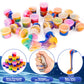 28 Pack Valentines Day Gift For Kids, Galaxy Slime Stress Relief Fidget Toy With Kids Valentines Day Cards, Valentines For Kids