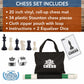 We Games Bulk Tournament Chess Set Pack With Plastic Pieces An