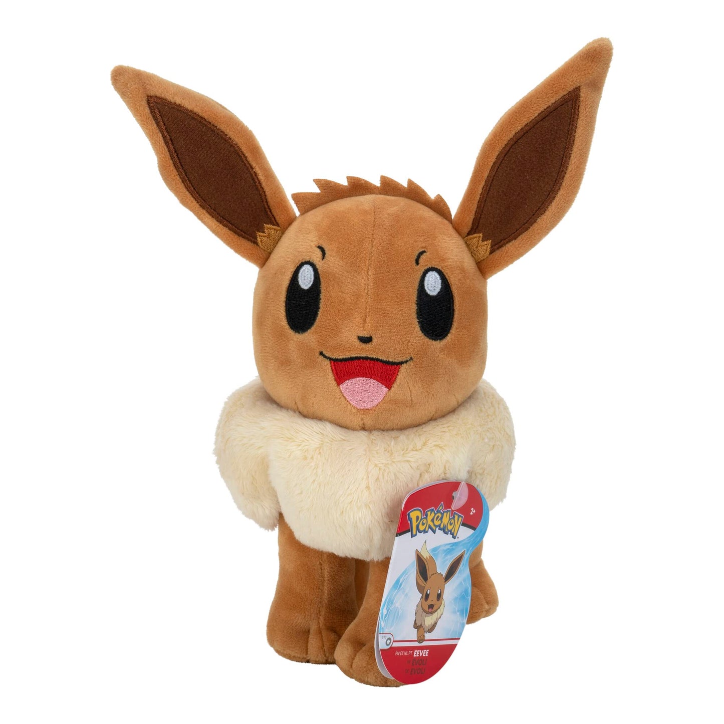 Pok  mon Eevee Plush-8-Inch Plush-Authentic Details-Toys for Kids