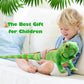 Syhood Lizard Stuffed Animals 37.4'' Realistic Plush Toy Lizard Toy Soft Plush Reptile Gift For Boys Girls Animal Lovers Birthday Easter(Emerald Green Iguana)