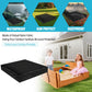 Fizentia Sand Box Cover,500D Waterproof Sandbox Cover,Heavy Duty Outdoor Cover Fits 61'' L X 61'' W Sand Box With Lid,Wooden Or