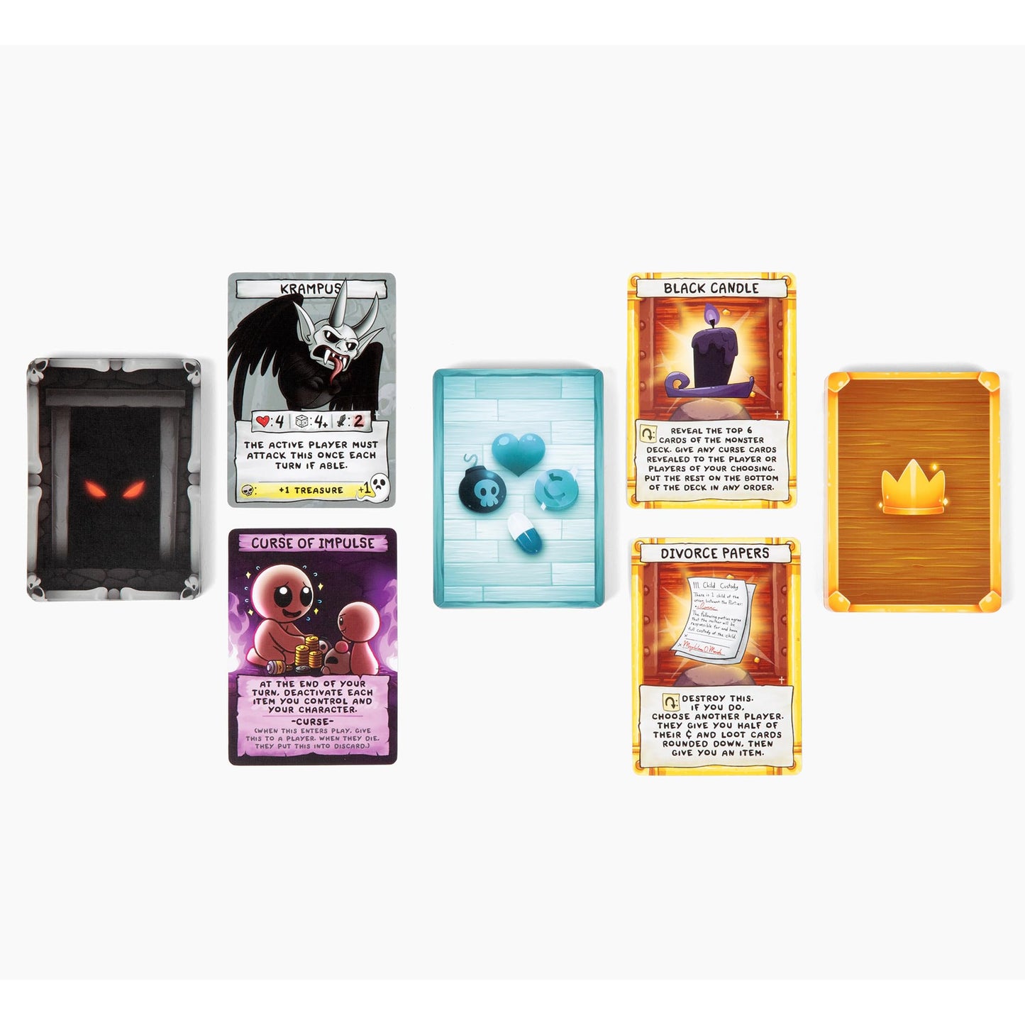 Maestro Media: The Binding of Isaac: Four Souls+ (2nd Edition) - Expansion  Strategy Card Game  Officially Licensed  Ages 13+  1-4 Players  30 Min