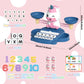 Hopeeye Unicorns Kindergarten Preschool Learning Activities Math Counting Matching Letter Toys - Toddler Educational Toys For 3