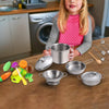 TREDYNEST Kitchen Pretend Play Toys Kitchen Accessories Learning Playset Pots and Pans | Educational Toy for Kids | Fun & Learni