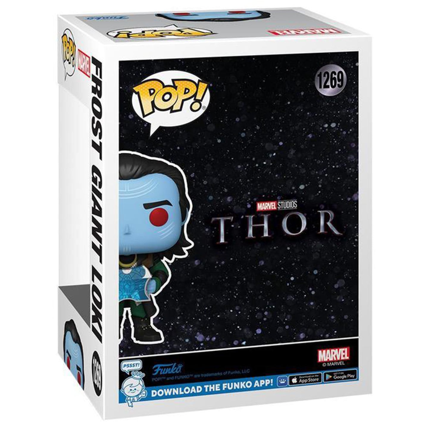 Funko Pop! Frost Giant Loki Glow-In-The-Dark Entertainment Earth Figure (#1269)