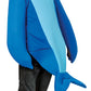 Rasta Imposta 4-6 Dolphin Costume , Blue