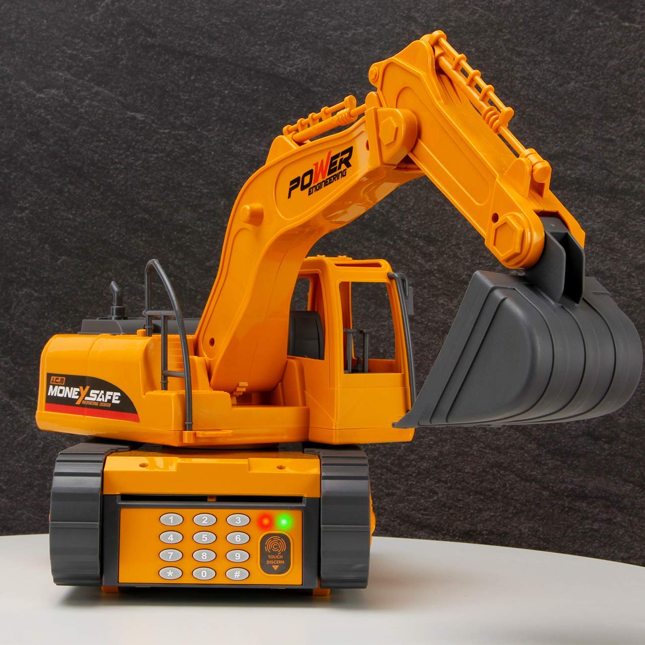Electronic Piggy Bank Excavator With Password Or Fingerprint Lock