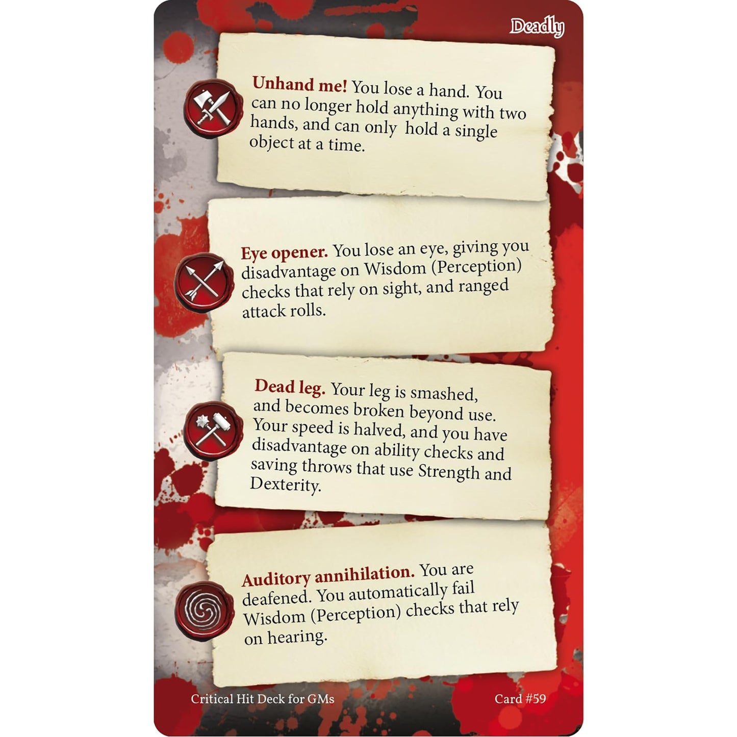 Nord Games: Critical Rolls: Boxed Set - 5e RPG Storytelling Cards, 300 Tarot Sized Cards, Tabletop Roleplaying Game, 5e D&D Comp
