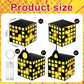 Weekgrat 6 Pcs Large Hero Party Favor Boxes with Light String 11 Inch Skyscraper City Gift Large Hero Theme Candy Treat Boxes Sk