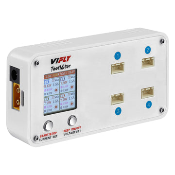 Vifly Toothstor 4-Port 2S Lipo Balance Charger With Storage Mode