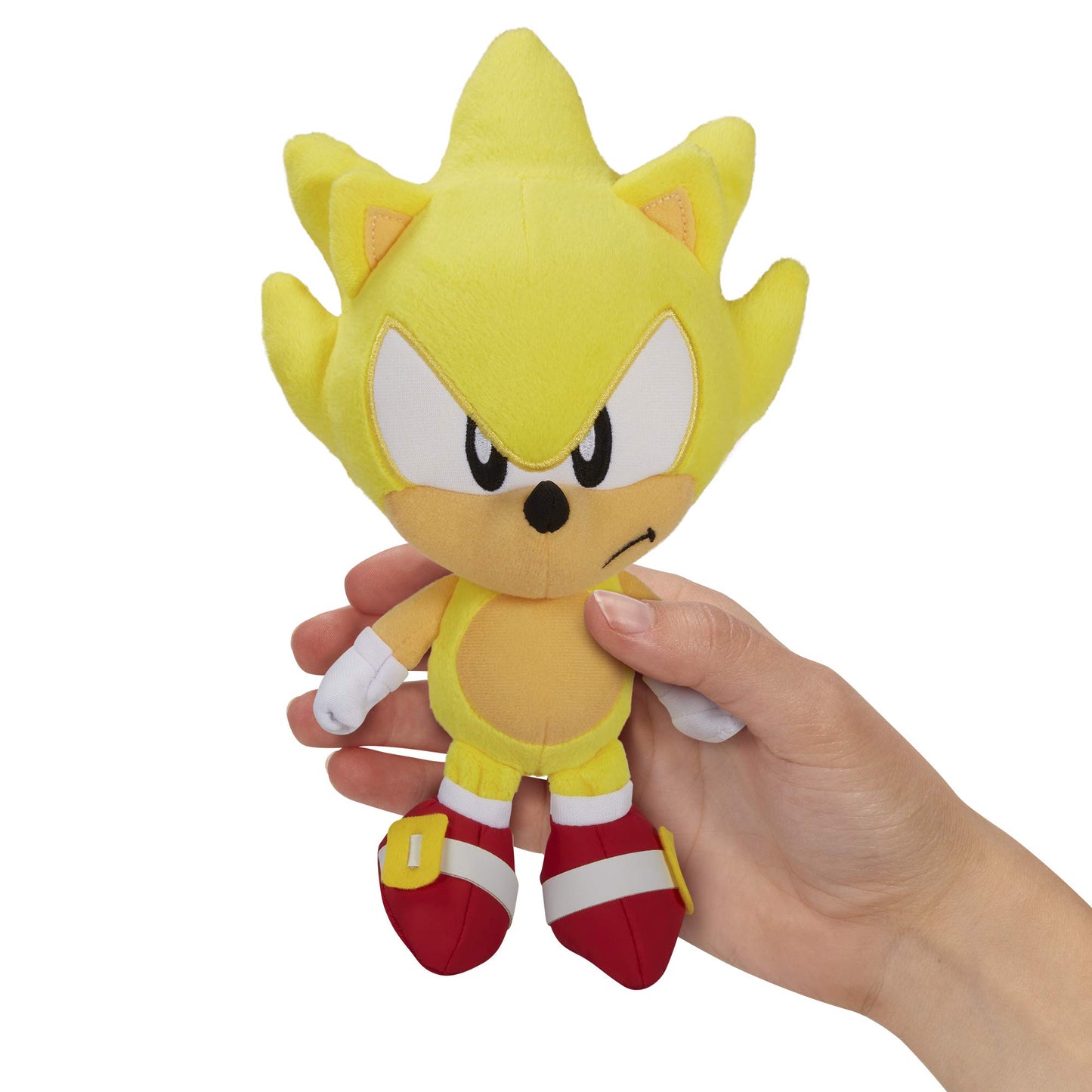 Sonic The Hedgehog Super Sonic 7-Inch Plush Collectible Stuffed Figure
