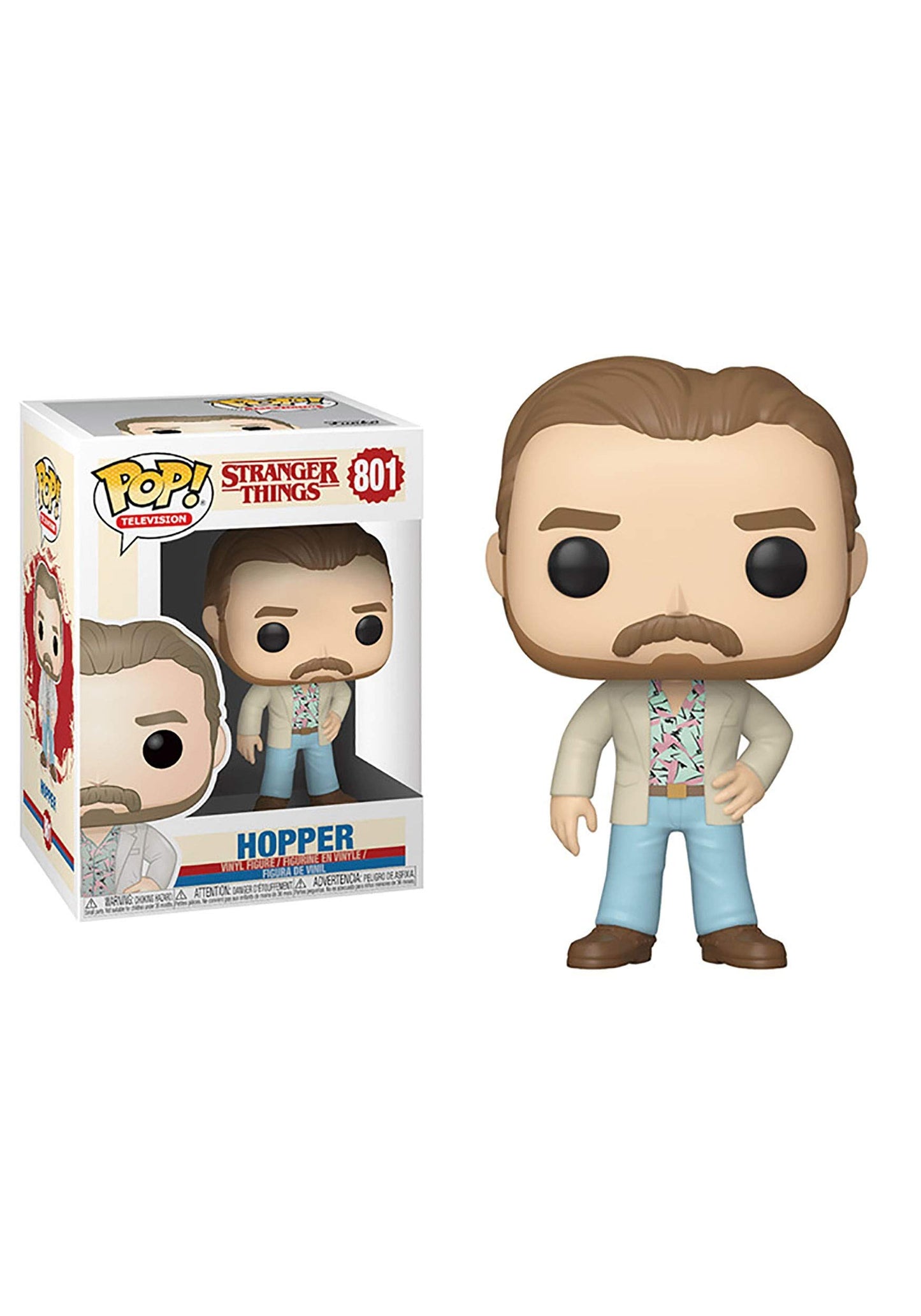 Funko Pop! Tv: Stranger Things - Hopper In Date Night Outfit Vinyl Figure