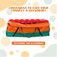 Giant Connect 4 Carrying Duffle Bag,Large & Sturdy Carrying Bag For Jumbo 4 In A Row, Easy Storage & Transportation For Life Siz