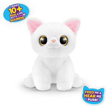 Pets Alive Smitten Kittens Surprise (British Shorthair Cat Sissy) By Zuru Nurture Play Soft Toy Unboxing Adopt Interactive 10 So