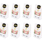 Sumerk 48 Pcs Cheers To 70 Stickers Large Bottle Stickers 70Th Birthday Stickers Card Seals 2 Inches Round Happy Birthday Party