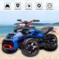 Luibas 24V Kids Atv 3 Wheeler Kids Ride On Motorcycle With Led Lights, Ride-On Electric Car For Kids With Rubber Plastic Polymer