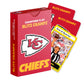 Blitz Champz Kansas City Chiefs - Officially Licensed NFL Playing Cards & Chiefs Gifts for Men & Women, Fun Travel Card Games fo