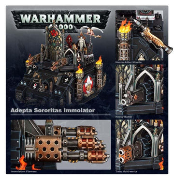 Adepta Sororitas: Tank Immolator 52-08
