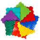 Multi-Functional Sensory Mat For Autism Therapy And Play, Featuring Puzzle Tiles And Orthopedic Massage, Module Sensory Mat, Ort