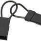 Spektrum Male/Female Universal Bind Plug , Black Small