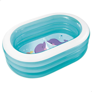 Intex Oval Whale Fun Pool For Kid, Multicolor