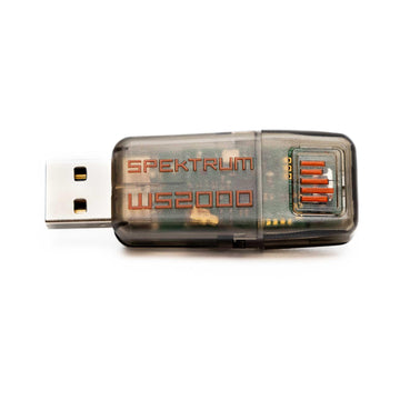 Spektrum Ws2000 Wireless USB RC Flight Simulator Dongle, SPMWS2000, Black