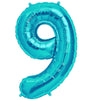 Gifloon Number 9 Balloon, Large Number Balloons 40 Inch, 9Th Birthday Party Decorations Supplies 9 Year Old Birthday Sign Decor