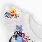 Sukyfecde Mirabel Dress For Toddler Girls Princess Costume Birthday Halloween Dress Up Role Play Outfits 5T White