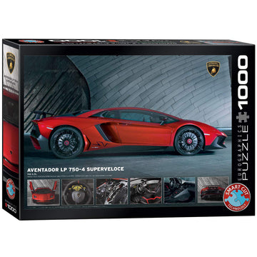 Eurographics Lamborghini Aventador 750 4 Sv Puzzle (1000 Piece)