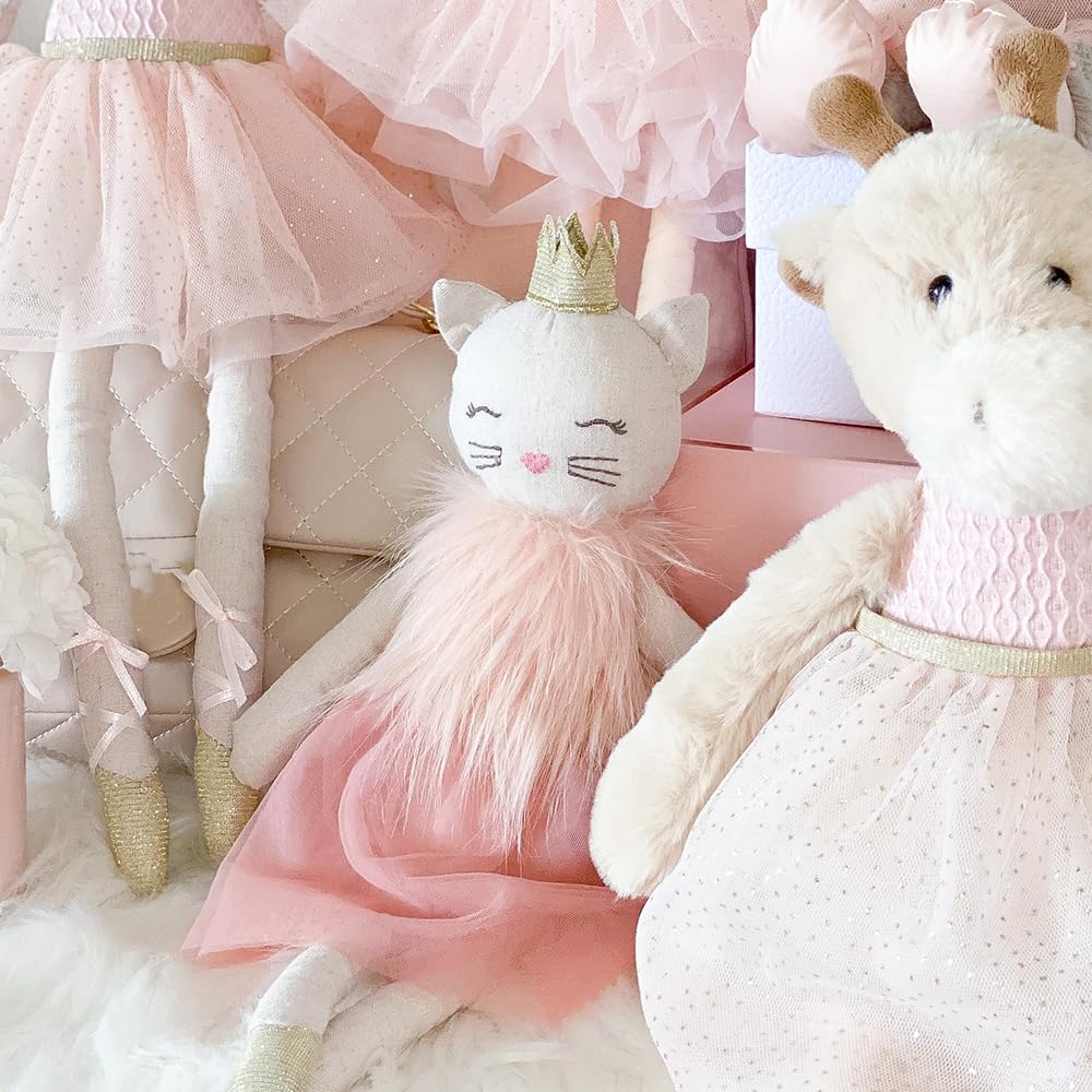 Mon Ami Chloe The Kitty Princess Stuffed Doll - 15   , Cat Stuffed Toy, Soft & Cuddly, Use As Toy Or Nursery Room Decor, Great G