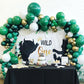 Bezente 5-inch Dark Green Latex Balloons - 150 Pack Rubber Helium Balloons for Party Decorations, Birthday, Baby Shower, St. Patrick's Day