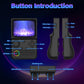 R36T Retro Game Console, Handheld Game Console with 3.5in IPS HD Screen, Video Game Consoles Supports WiFi Networked Fighting an