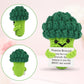Dafuriet Mini Funny Positive Potato, 3 Inch Knitted Wool Doll With Positive Card For Cheer Up Gifts And Party Decorations, Cute Wool Positive Potato Crochet Doll For Birthday Gifts (Broccoli)