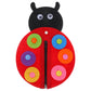 SUPVOX Basic Felt Early Learning Basic Life Skills Learn to Zip Button DIY Ladybird Craft Developmental for