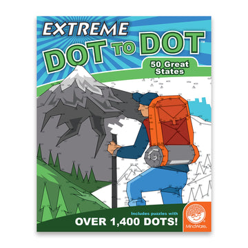 MindWare Extreme Dot to Dot: 50 Great States - Ages 8 & up