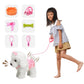 OR OR TU Plush Puppy Remote Control Barking Toy for Kids, Interactive, White, Model 55B-12, Ages 3-6+