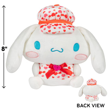 Valentine'S Day Hello Kitty And Friends 8'' Cinnamoroll Plush W/Heart Outfit - 2025 Limited Edition Officially Licensed Sanrio -