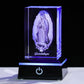 Movdyka 3D Virgen De Guadalupe Statues Decorations Religious Gifts For Women Laser Etched Crystal Our Lady Of Guadalupe The Bles